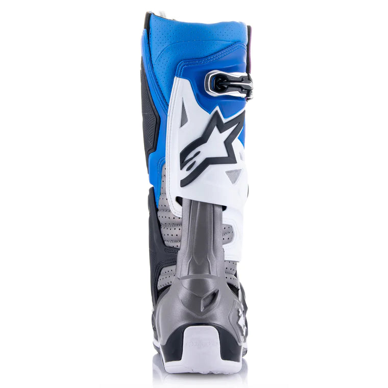 Crosstøvler Alpinestars Tech 10 Supervented Svart - Blå - Lilla - Hvit