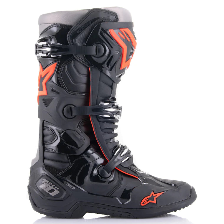 Crosstøvler Alpinestars Tech 10 Svart - Rød