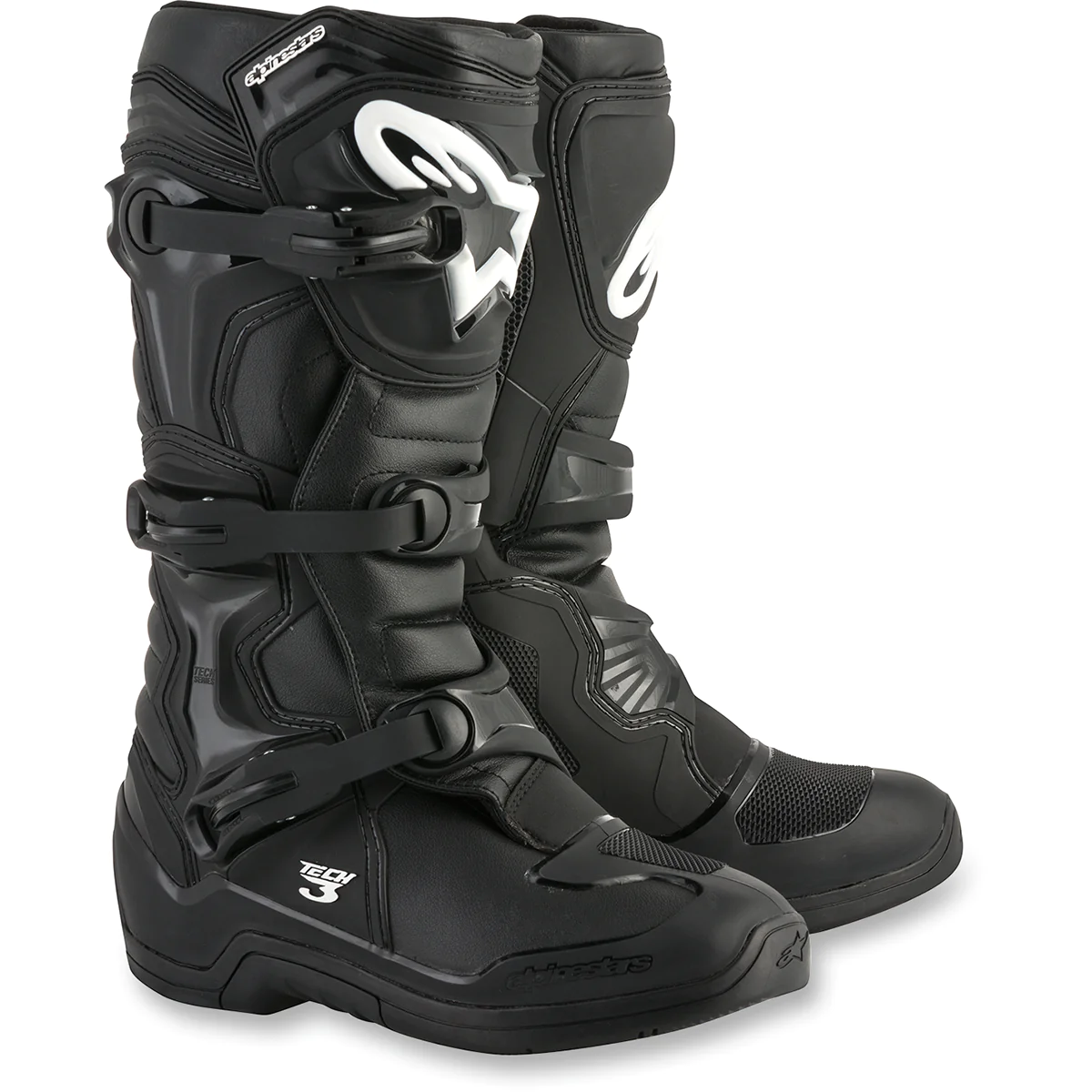 Crosstøvler Alpinestars Tech 3 Svart