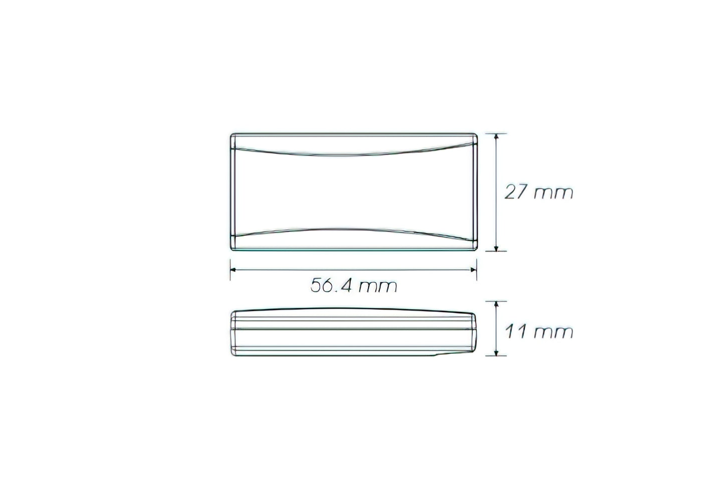 Koso Temperaturmåler "Slimline"