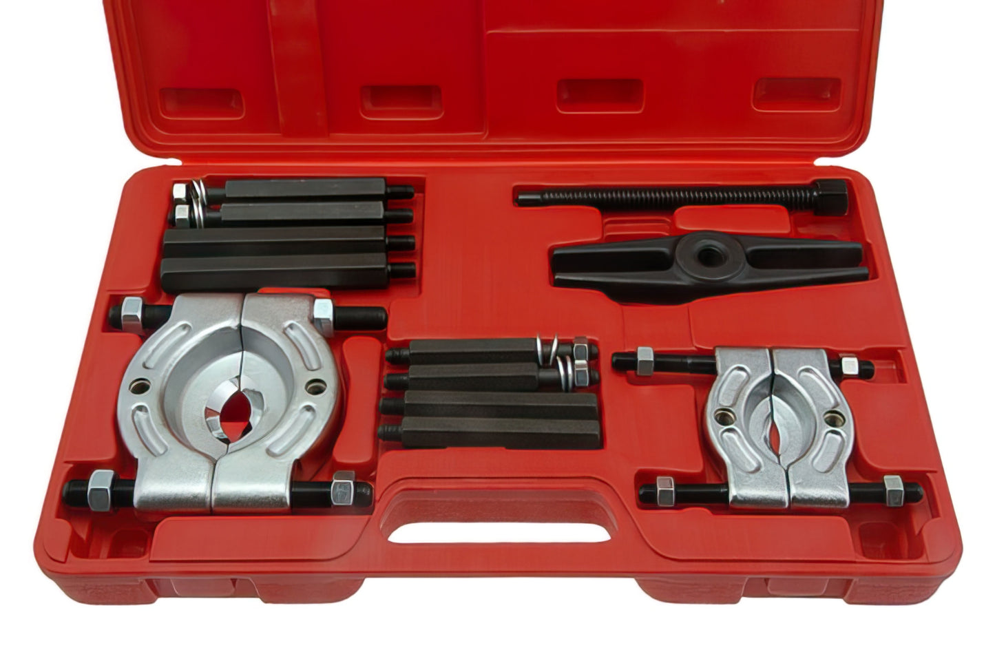 Veivaksellageravtrekker med to forskjellige størrelser