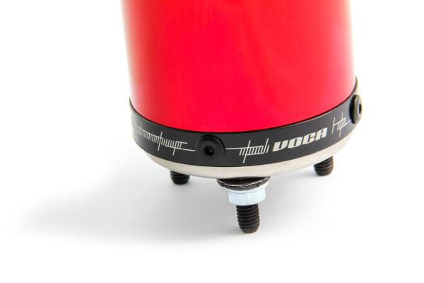 Voca Racing Lyddemper - Rød Aluminium