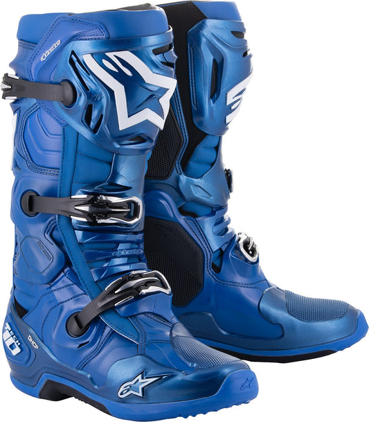 Crosstøvler Alpinestars Tech 10 Blå - Svart