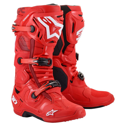 Crosstøvler Alpinestars Tech 10 Rød