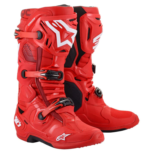 Crosstøvler Alpinestars Tech 10 Rød