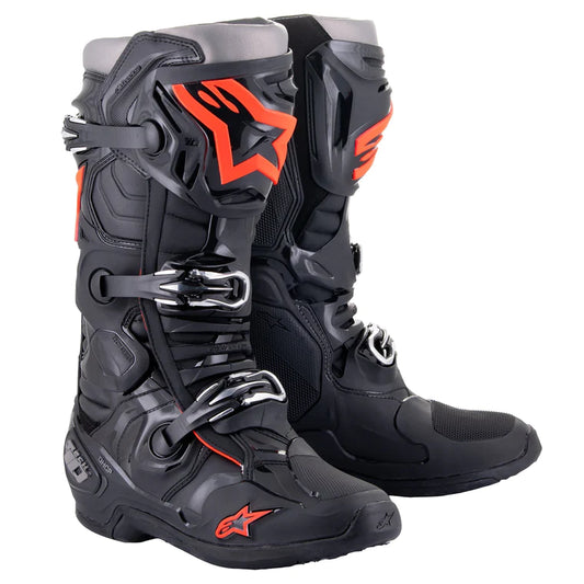 Crosstøvler Alpinestars Tech 10 Svart - Rød