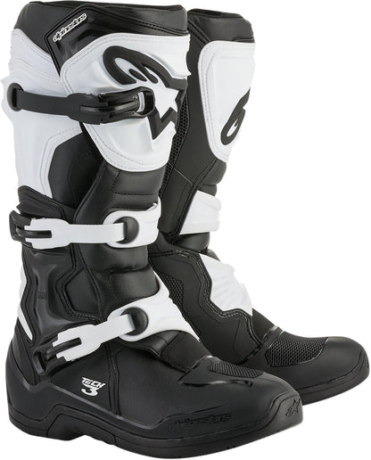 Crosstøvler Alpinestars Tech 3 Svart - Hvit