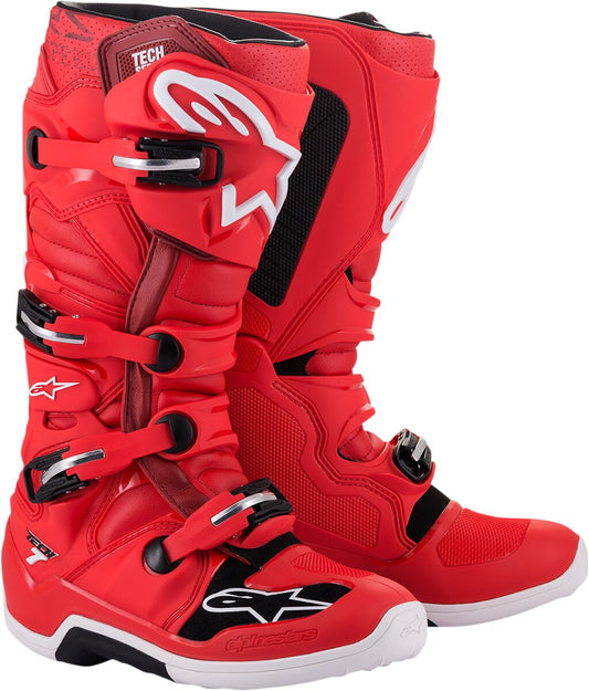 Crosstøvler Alpinestars Tech 7 Rød