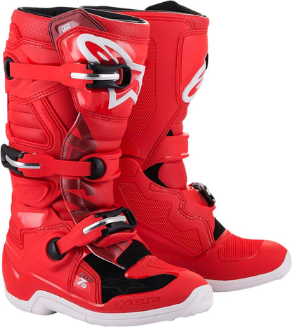 Crosstøvler Alpinestars Tech 7S Rød