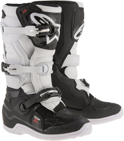 Crosstøvler Alpinestars Tech 7S Svart - Hvit