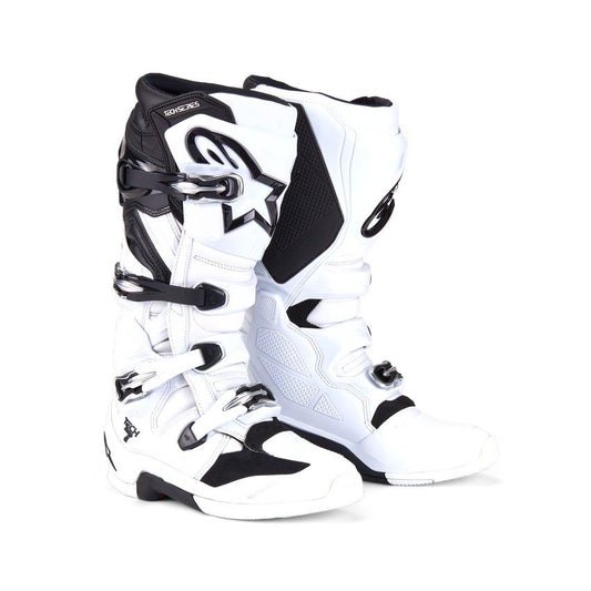Crosstøvler Alpinestars Tech 7 Svart - Hvit