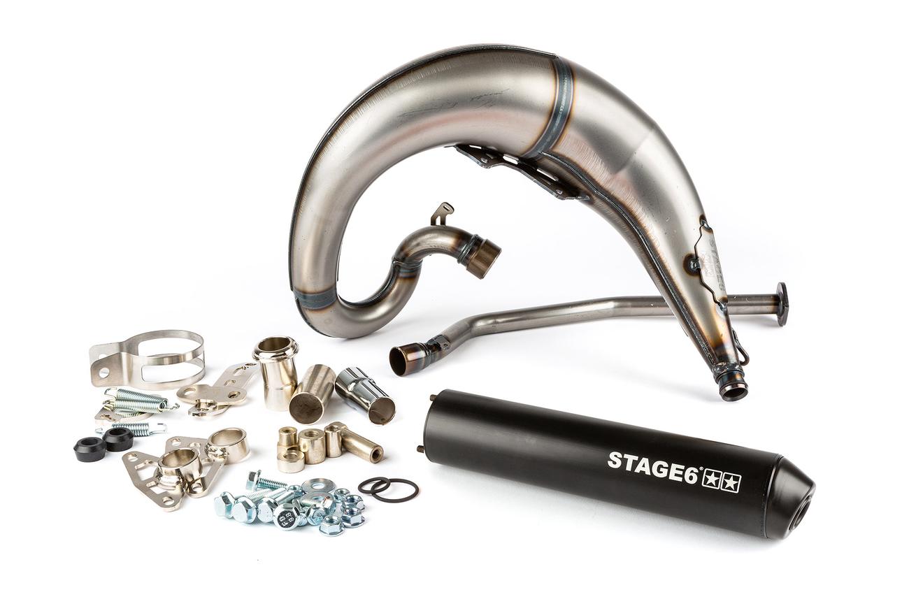 Stage 6 Streetrace Svart 50-70cc - Derbi Senda